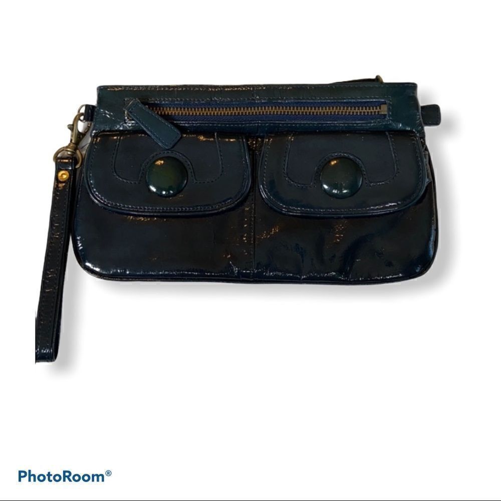 Nordstrom’s patent leather clutch 